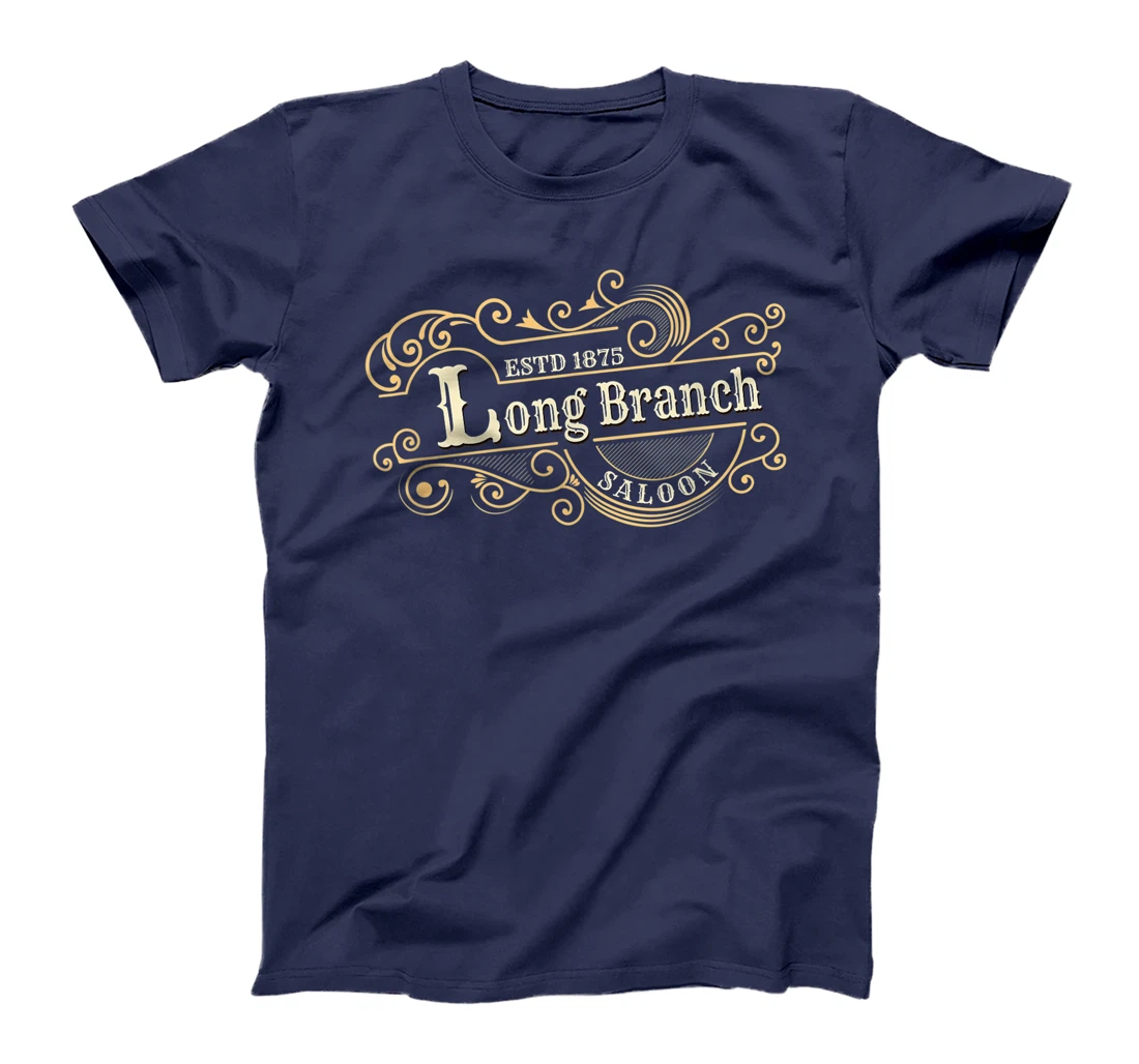Personalized Gunsmoke  Long Branch Saloon Classic TV T-Shirt, Women  T-Shirt - All Star Shirt
