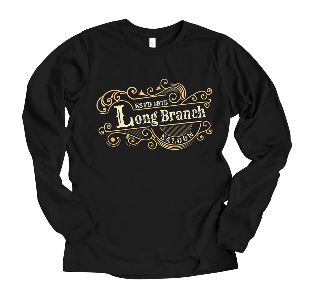 Personalized Gunsmoke | Long Branch Saloon Classic TV Long Sleeve T-Shirt
