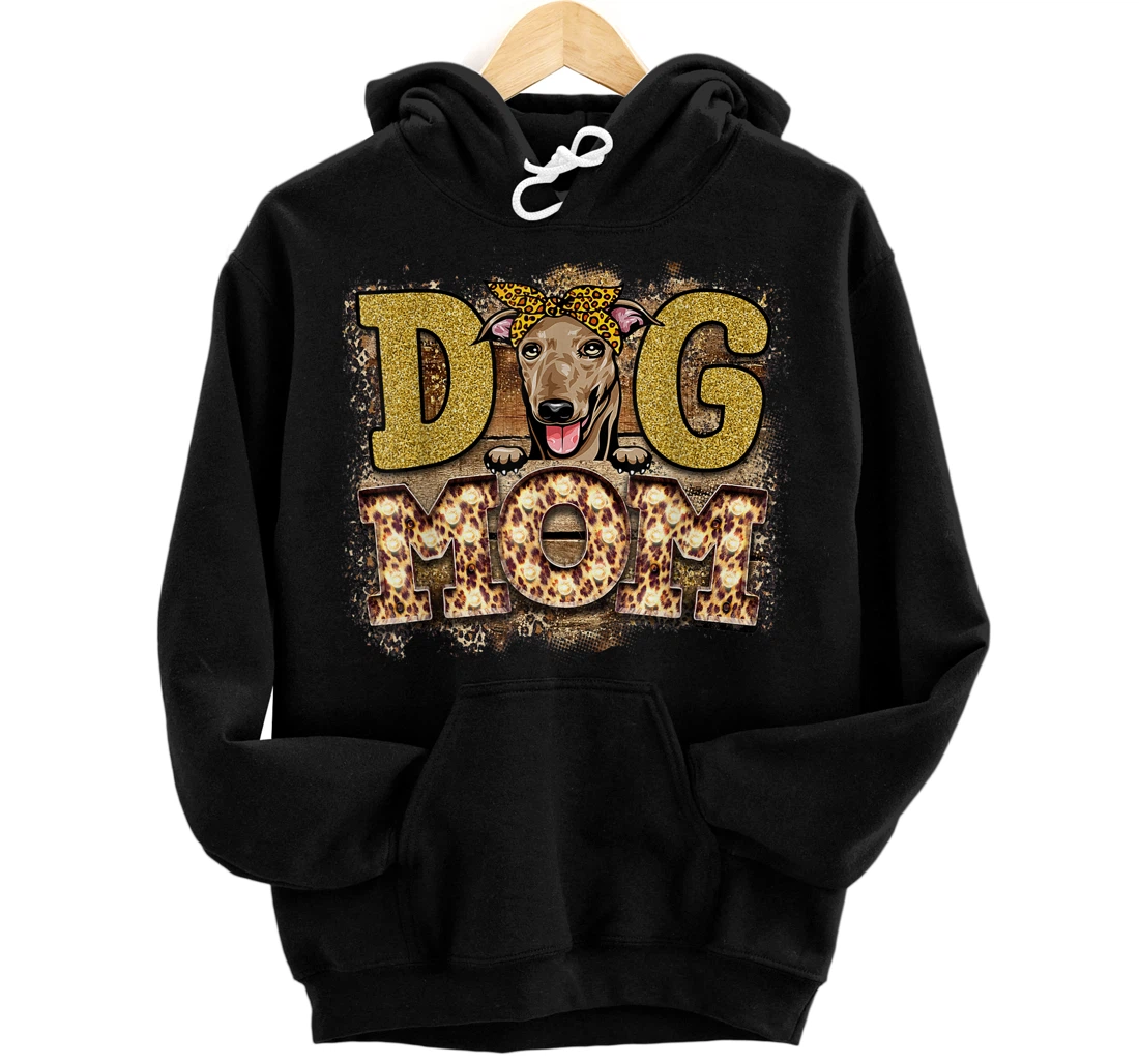 Personalized Greyhound Dog Mom Mother's Day Funny Pullover Hoodie