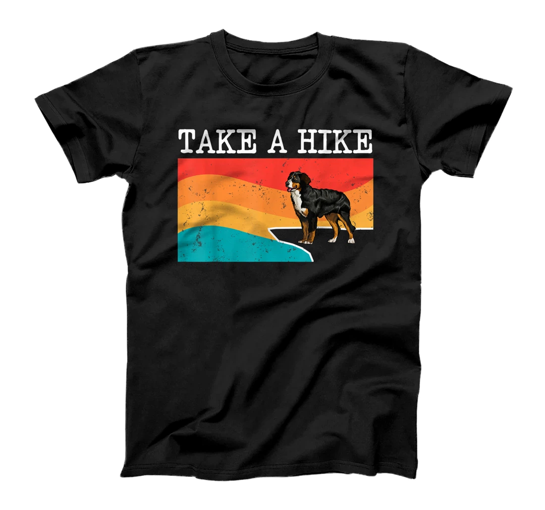 Personalized Funny Take A Hike Bernese Mountain Dog Graphic Hiking T-Shirt, Kid T-Shirt and Women T-Shirt