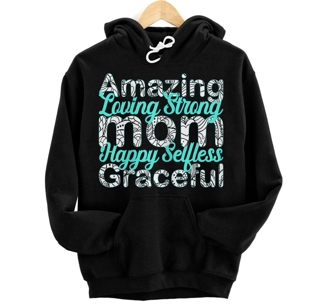 Personalized Womens Mothers Day Pullover Hoodie