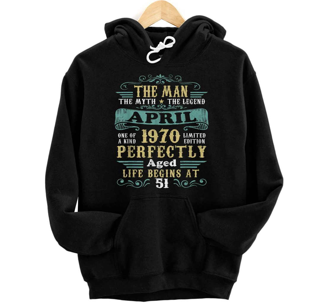 Personalized 51st Birthday Gifts Pullover Hoodie