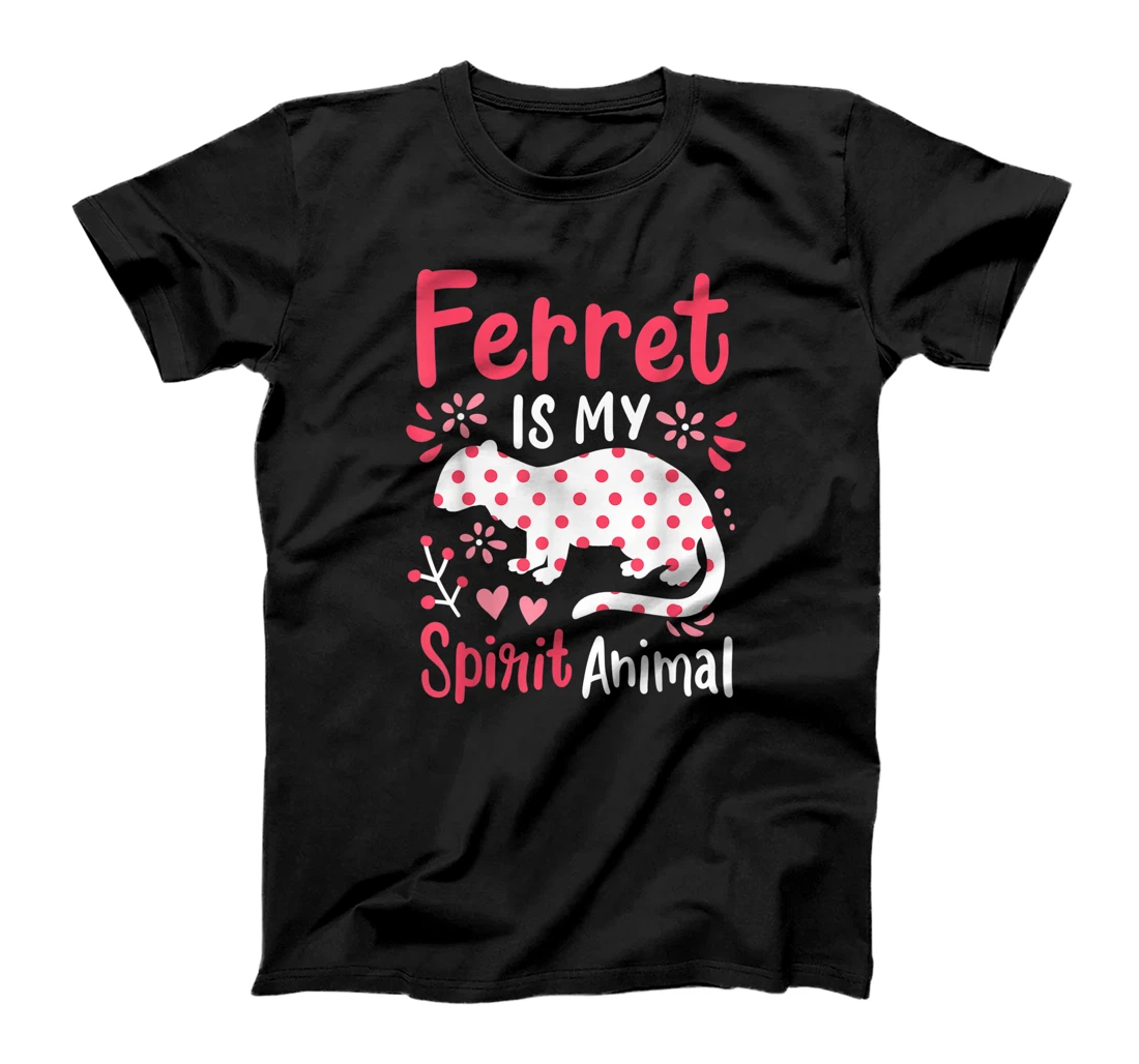 Personalized Ferret Spirit Animal T-Shirt, Kid T-Shirt and Women T-Shirt