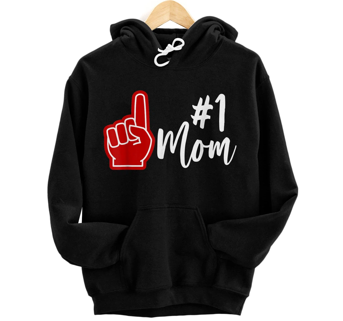 Personalized Mom Is Number One Mother's Day Pullover Hoodie