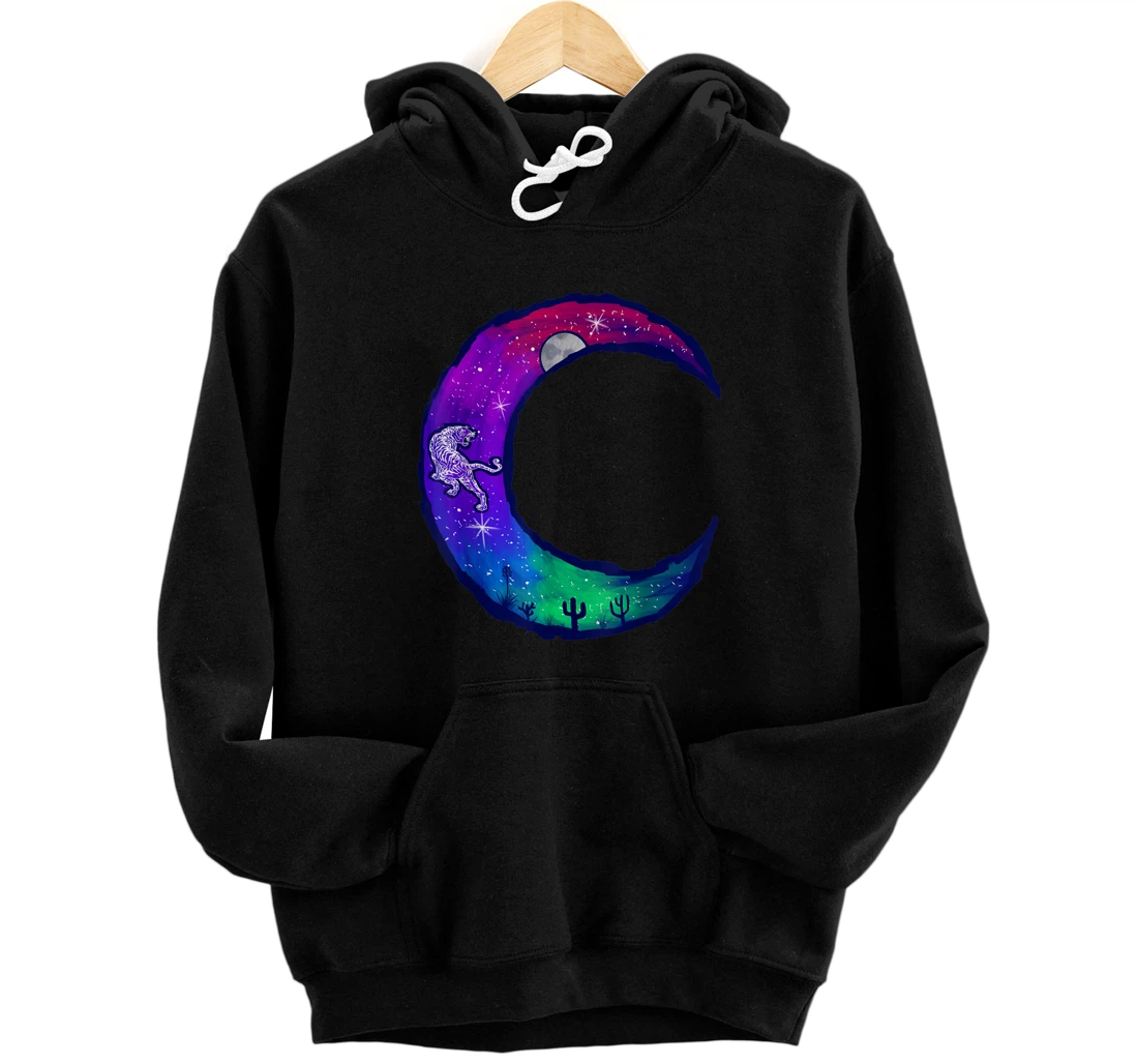 Personalized Tiger Moon by DaxmLA Pullover Hoodie