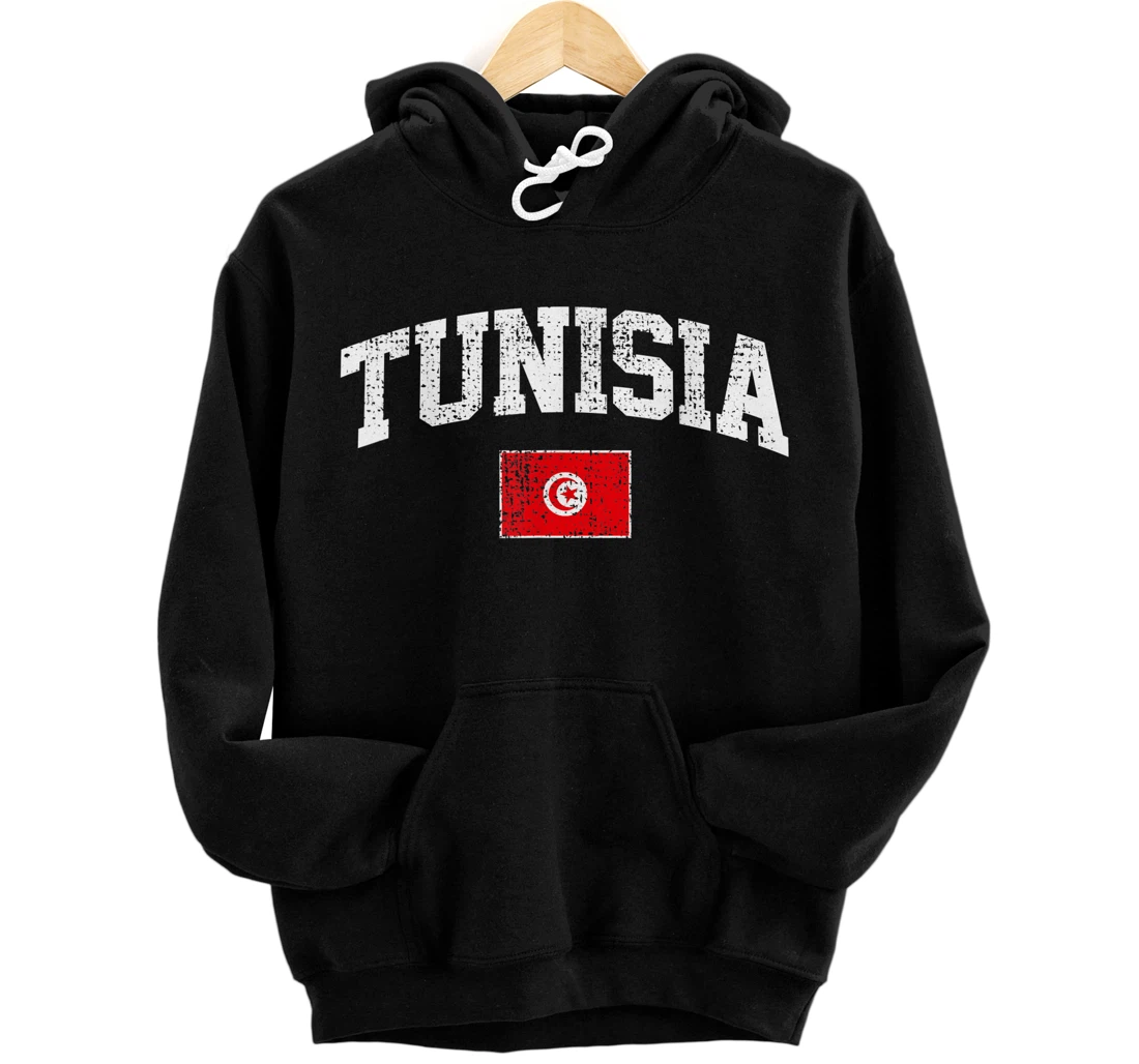 Personalized Tunisia Flag Tunisian Africa Pullover Hoodie