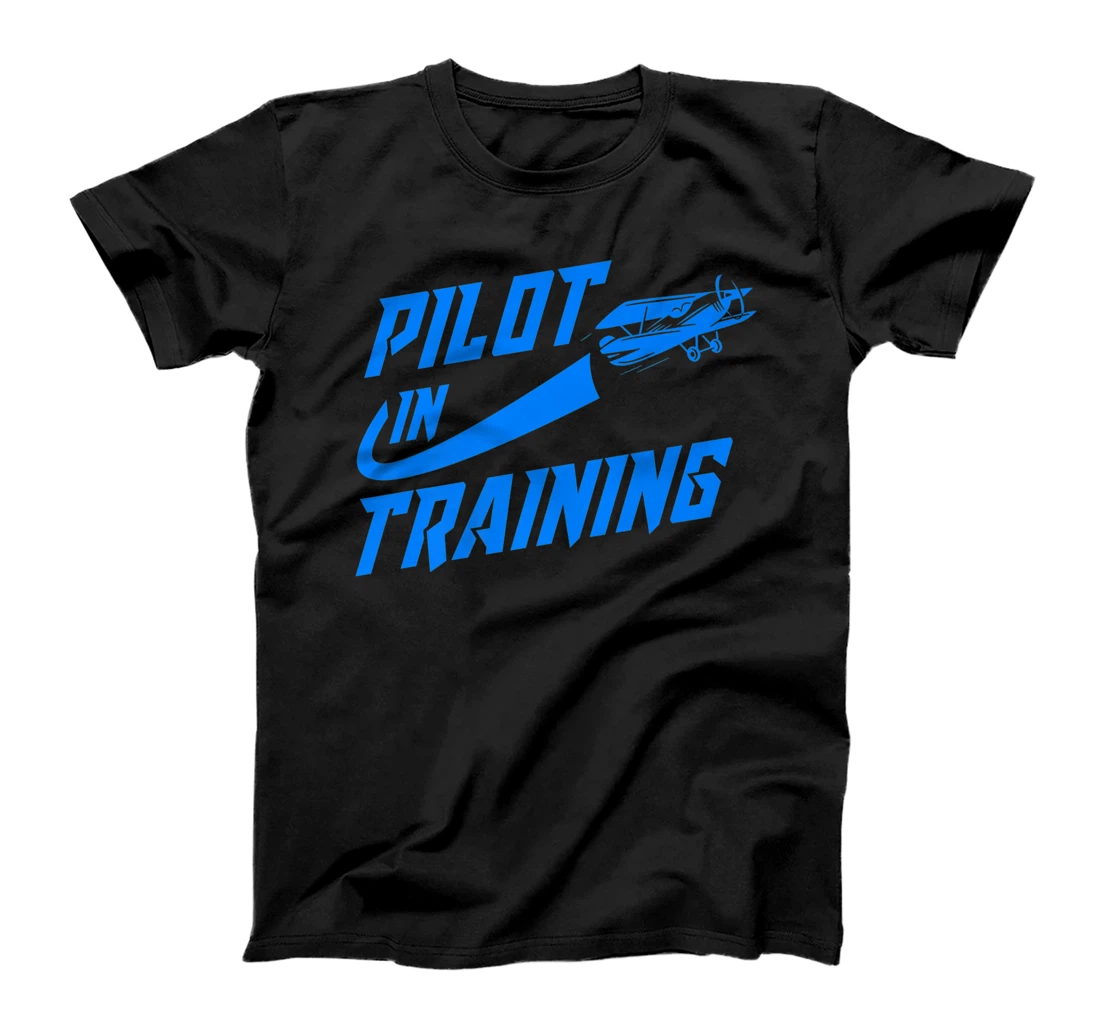 Personalized Funny Pilot In Training Gift For Aviation Student Boys Girls Premium T-Shirt, Kid T-Shirt and Women T-Shirt