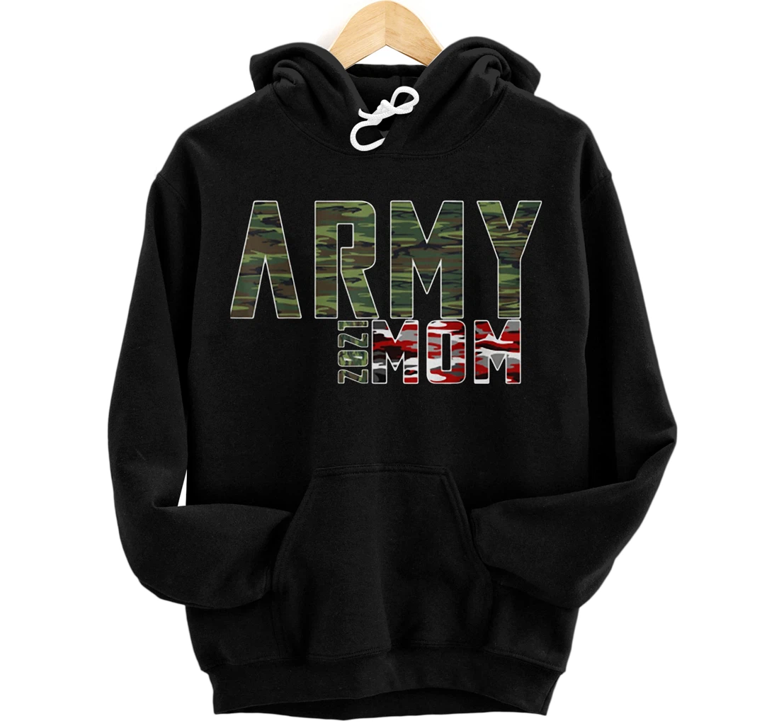 Personalized MOTHER'S DAY ARMY 2021 MOM SHIRT Pullover Hoodie