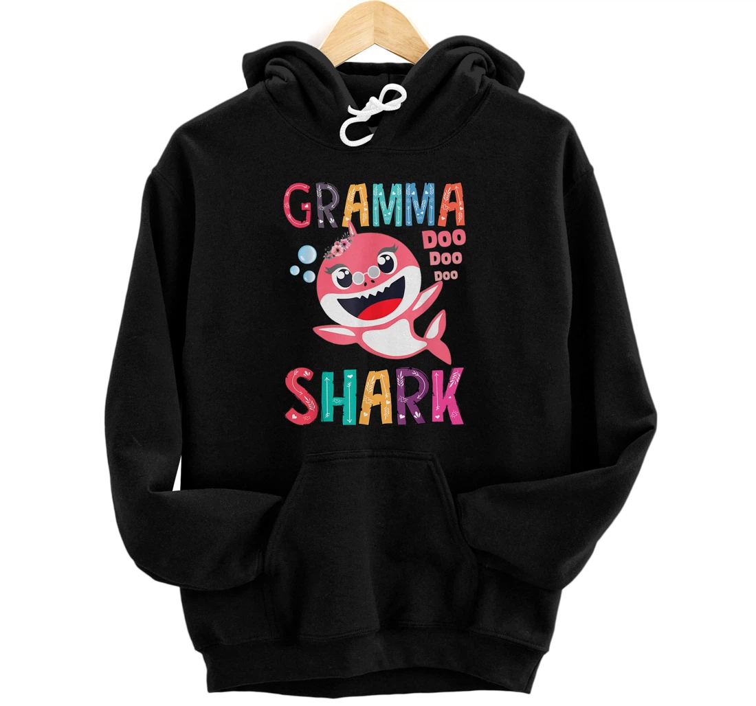 Personalized Gramma Shark Shirt, Funny Mother's Day Gift Pullover Hoodie