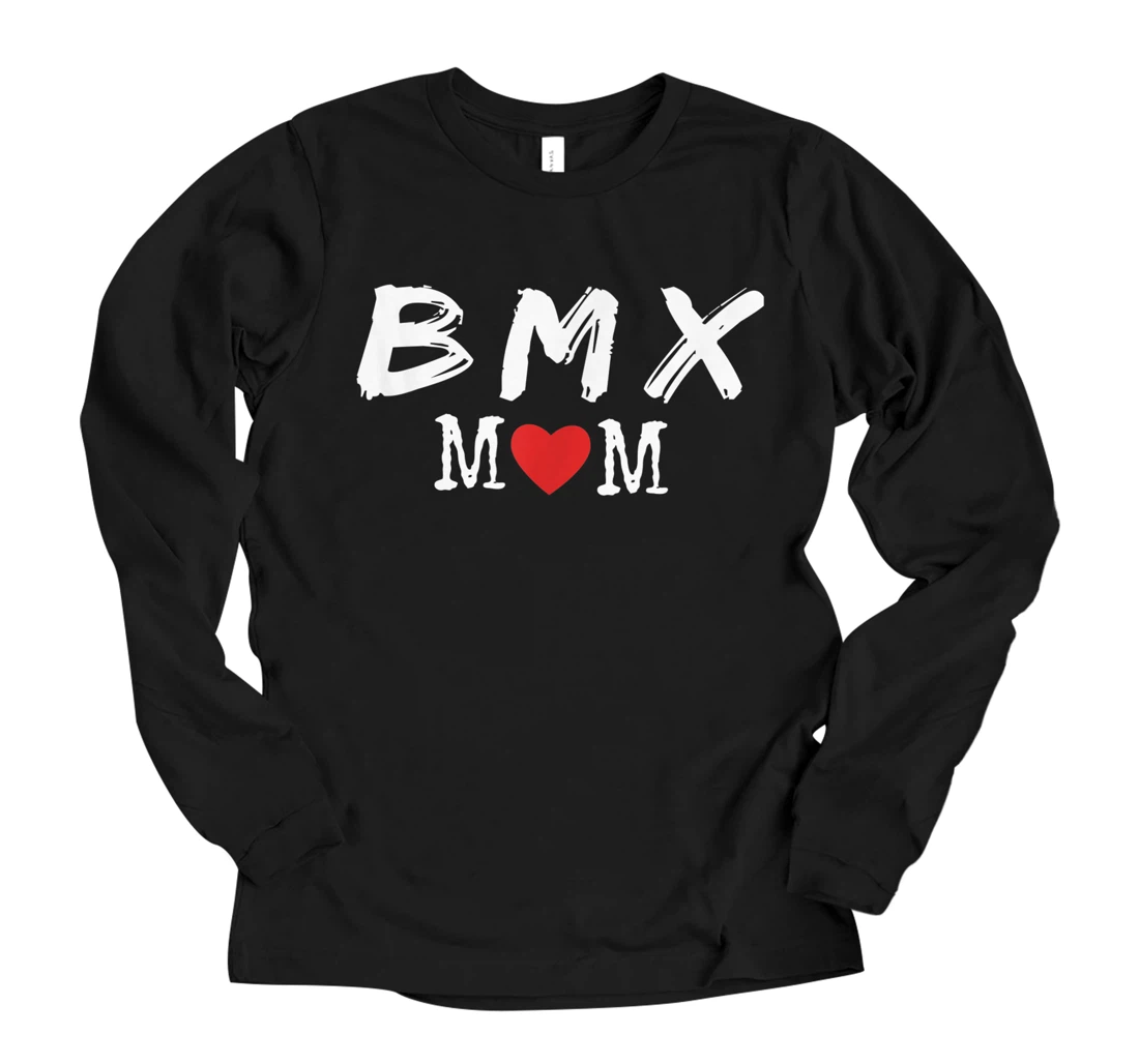 Personalized BMX MOM Awesome Long Sleeve T-Shirt Classic Long Sleeve T-Shirt