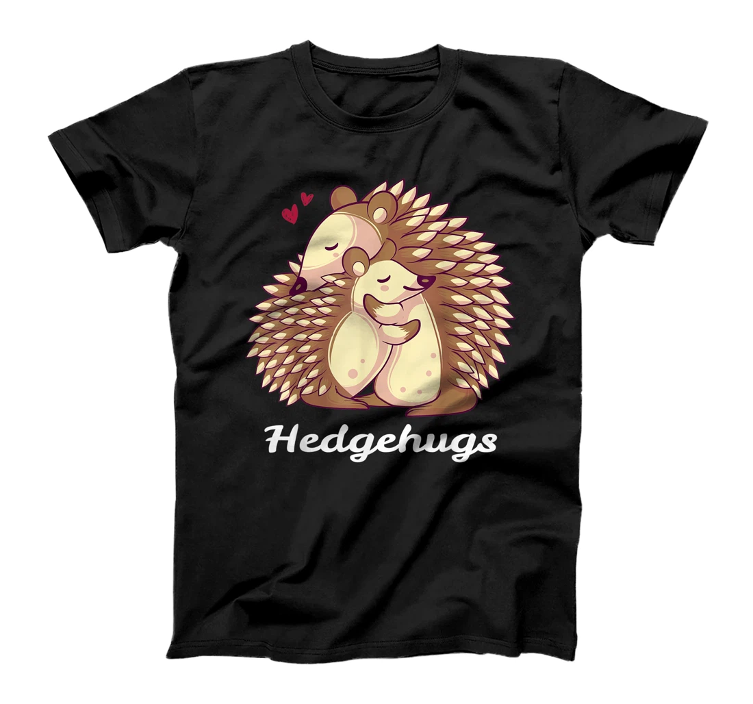 Personalized Hedgehugs Hedgehogs Hugging Animal Love Warm Hug T-Shirt, Kid T-Shirt and Women T-Shirt