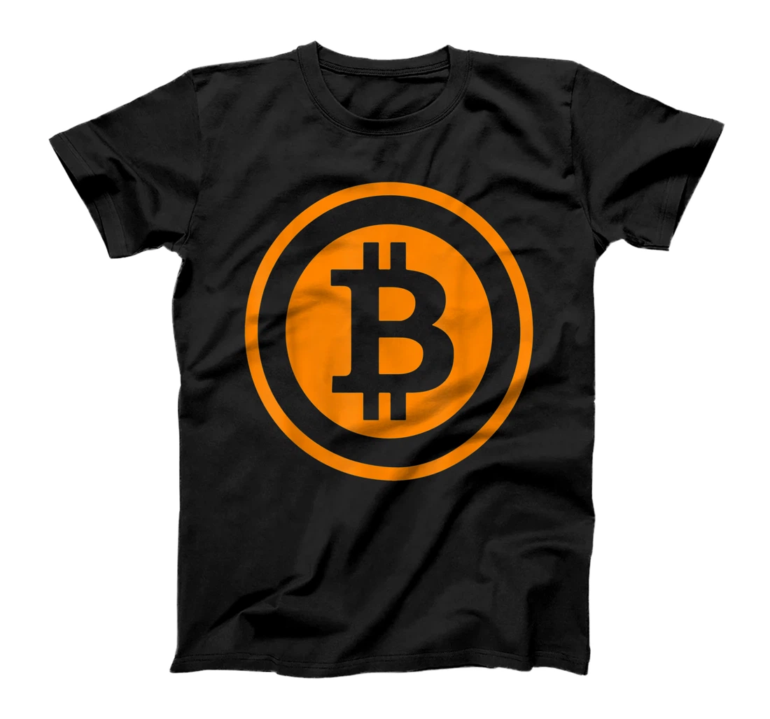 Personalized Bitcoin original Crypto Logo bitcoin millionaire Gift T-Shirt, Kid T-Shirt and Women T-Shirt