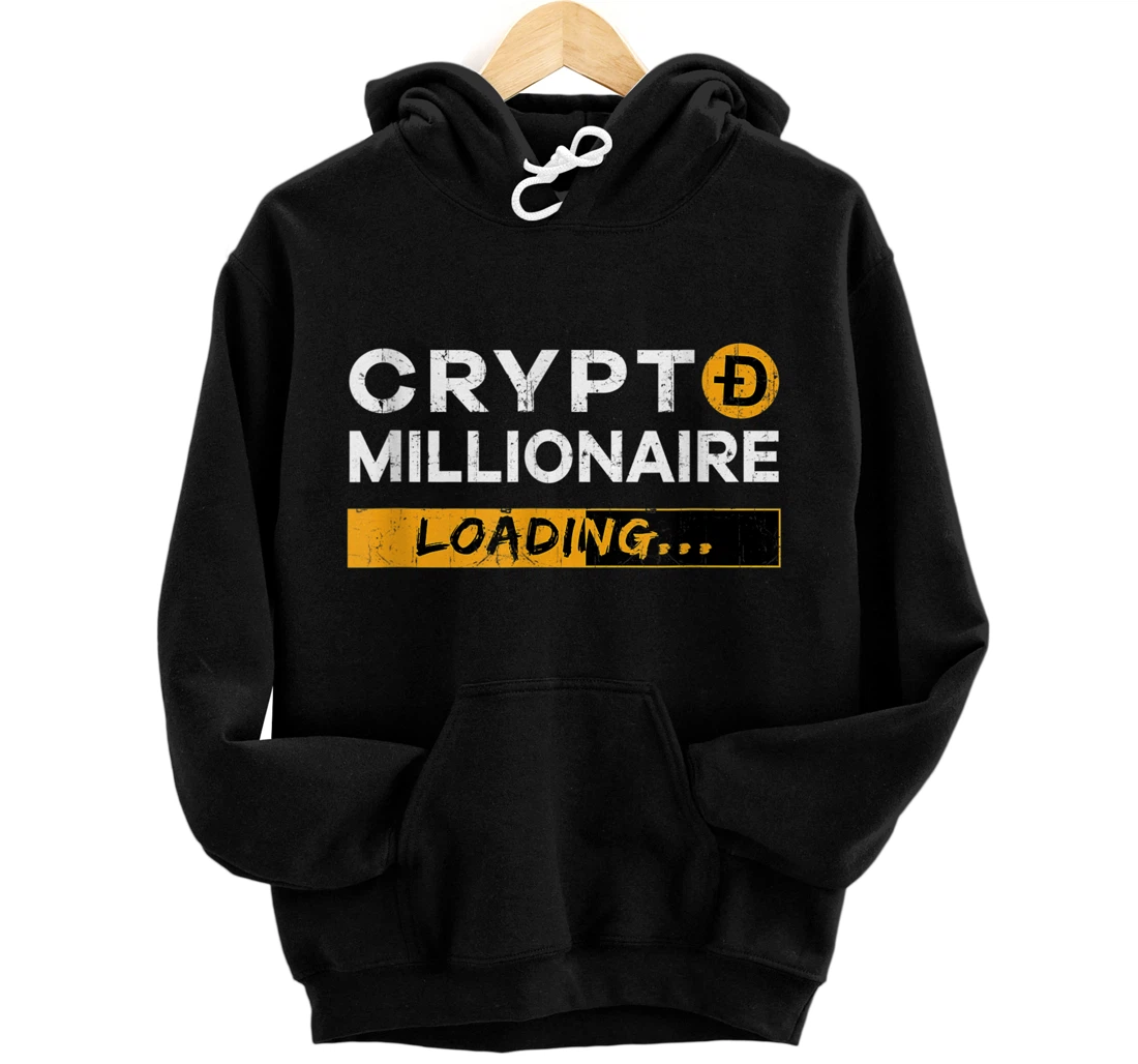 Personalized Mens Dogecoin Crypto Doge. The new Bitcoin Pullover Hoodie
