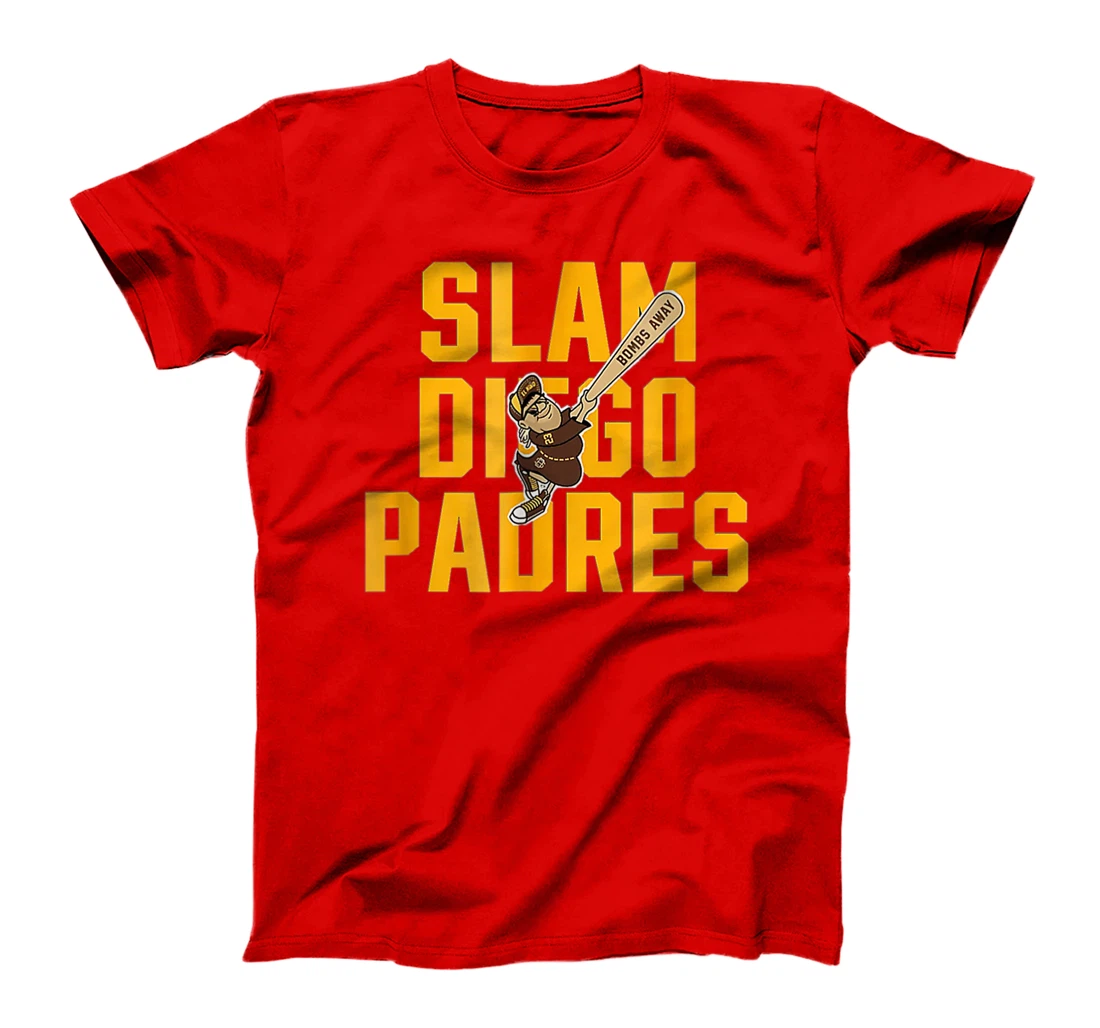 Padres Tee Shirts, Padres Shirt Mens, Slam Diego