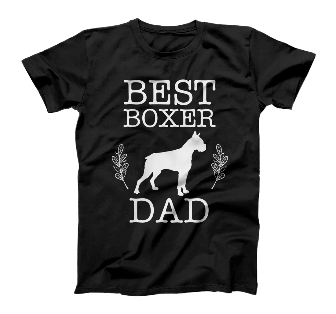 Personalized Boxer Dog Gifts for men Boxer Lovers owners Boxer Dog Dad Long Sleeve T-Shirt