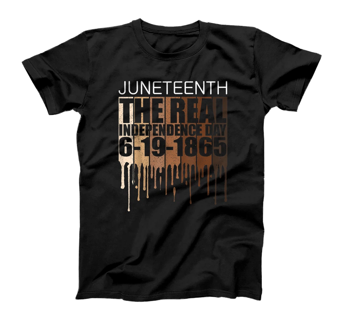 Juneteenth June 19th 1865 The Real Independence Day T-Shirt, Women T-Shirt