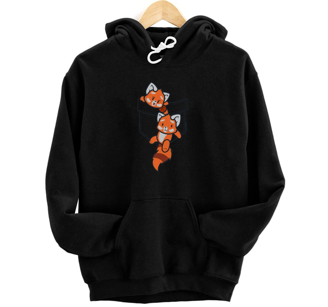 Red Panda Shirt Men Women Red Panda Lover Gift Red Panda Pullover Hoodie