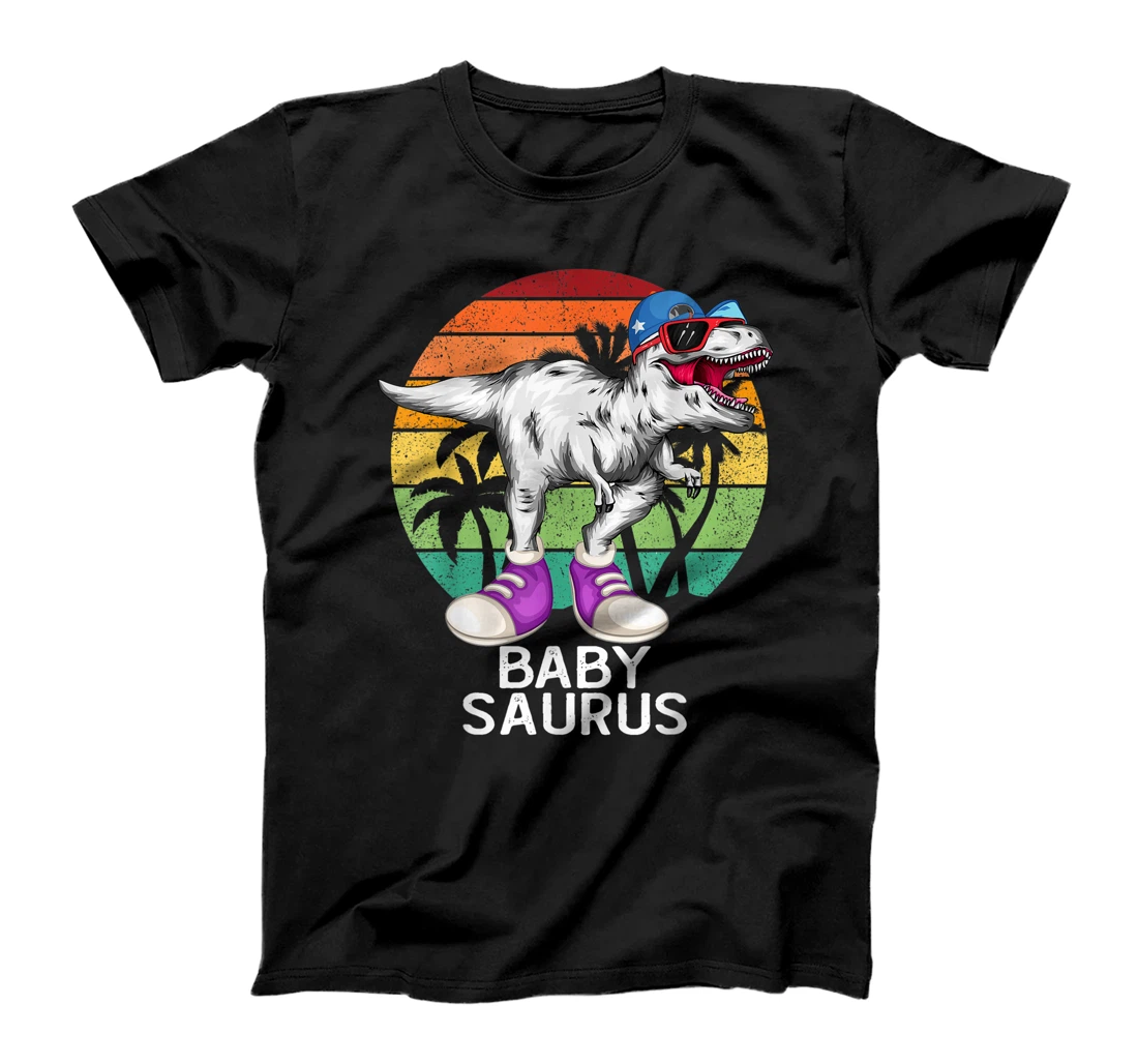 Babysaurus Funny Dinosaur Baby Saurus Family Matching T-Shirt, Kid T-Shirt and Women T-Shirt