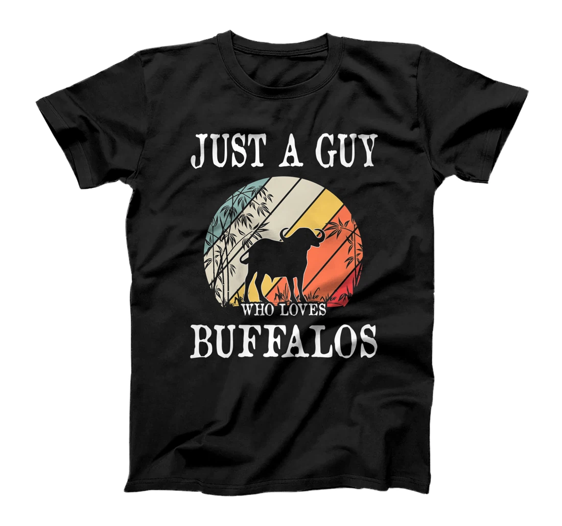 Just A Guy Who Loves Buffalos Premium T-Shirt, Women T-Shirt