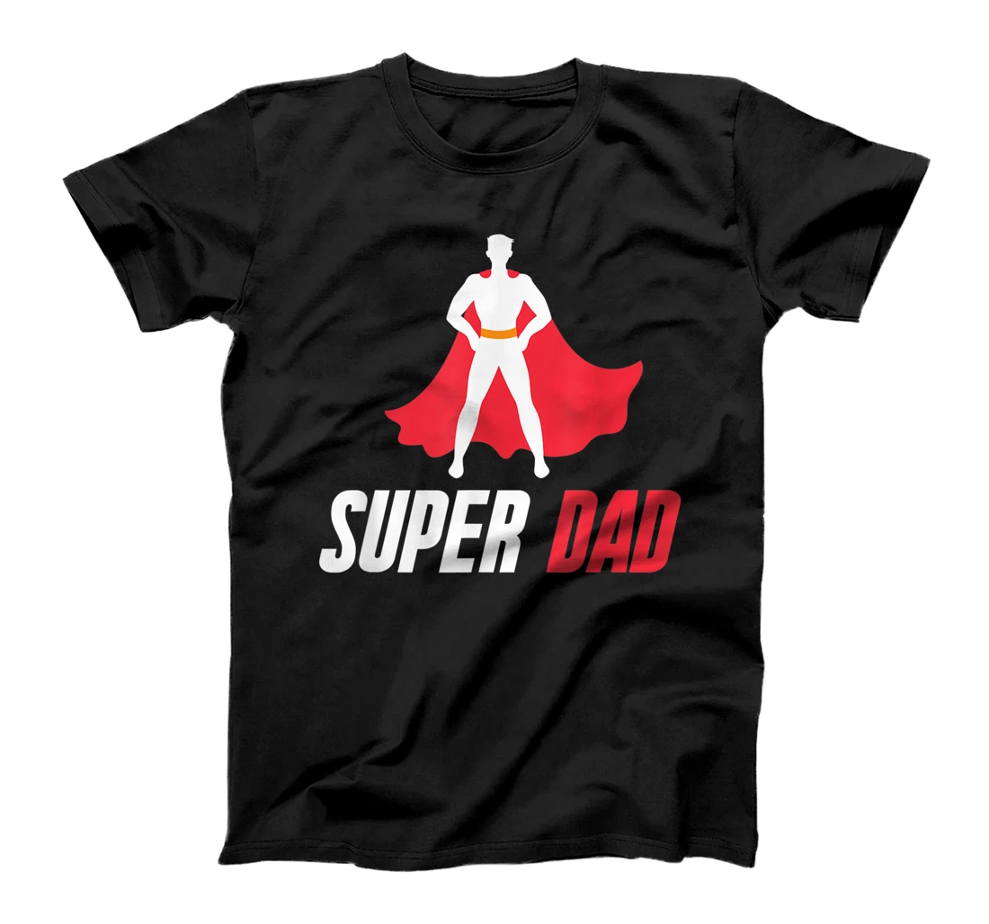 Personalized Mens Daddy Father Fathers Day - Super Dad T-Shirt