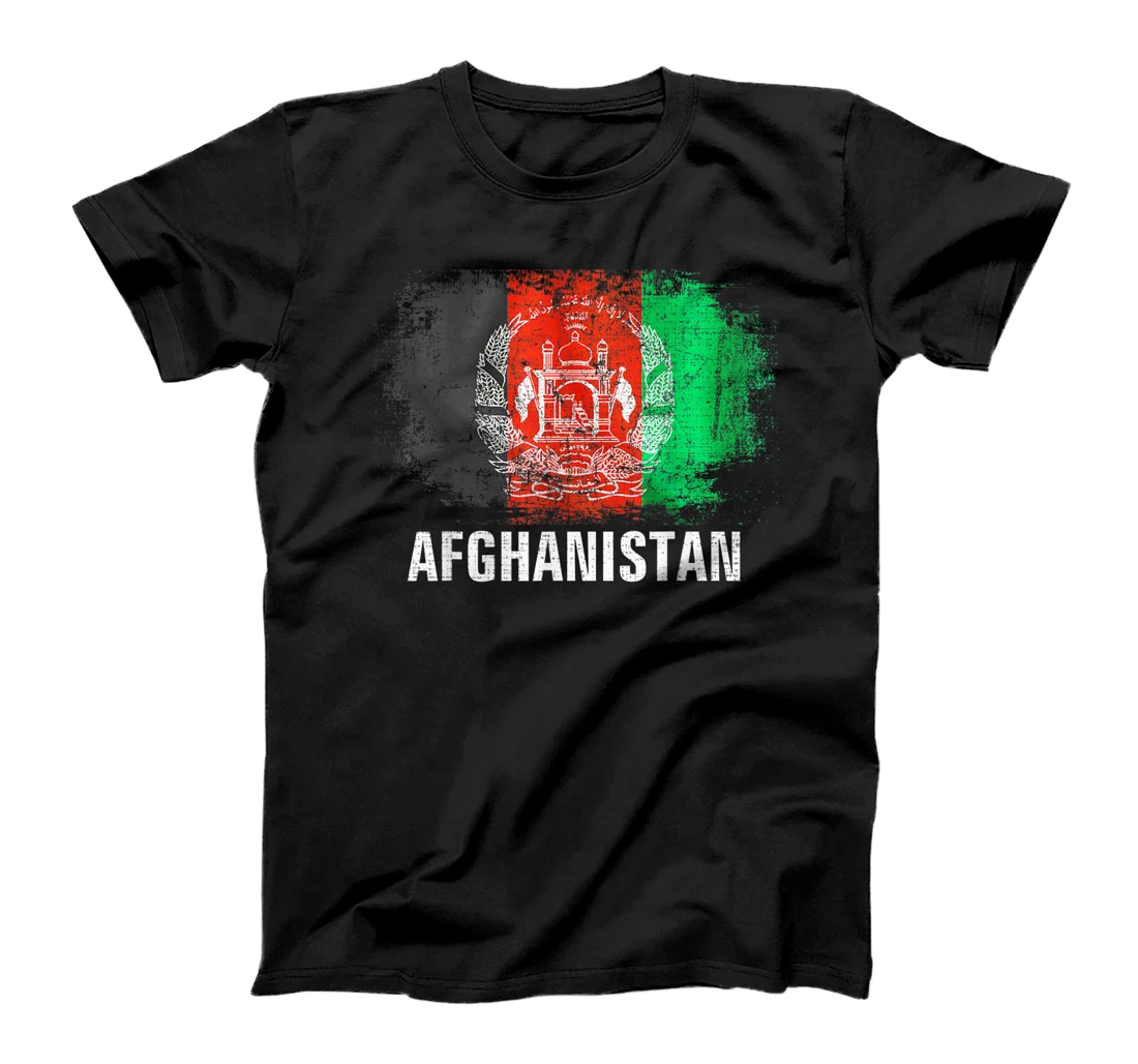 Personalized Vintage Afghanistan Flag For Afghan Gift T-Shirt, Kid T-Shirt and Women T-Shirt