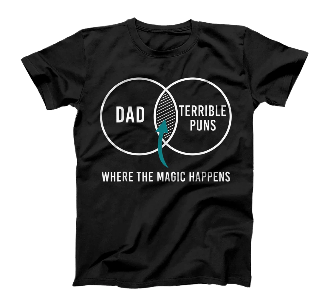 Personalized Dad Jokes Bad Dad Jokes Terrible Puns Funny Fathers Day T-Shirt, Women T-Shirt