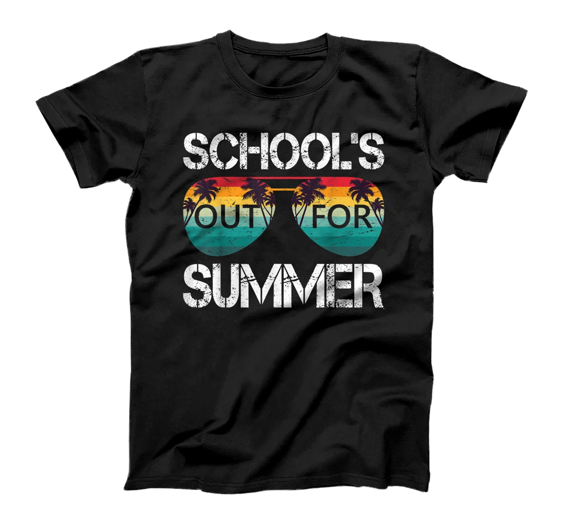 Personalized Retro Vintage Style Summer Dress School's Out For Summer T-Shirt, Kid T-Shirt and Women T-Shirt