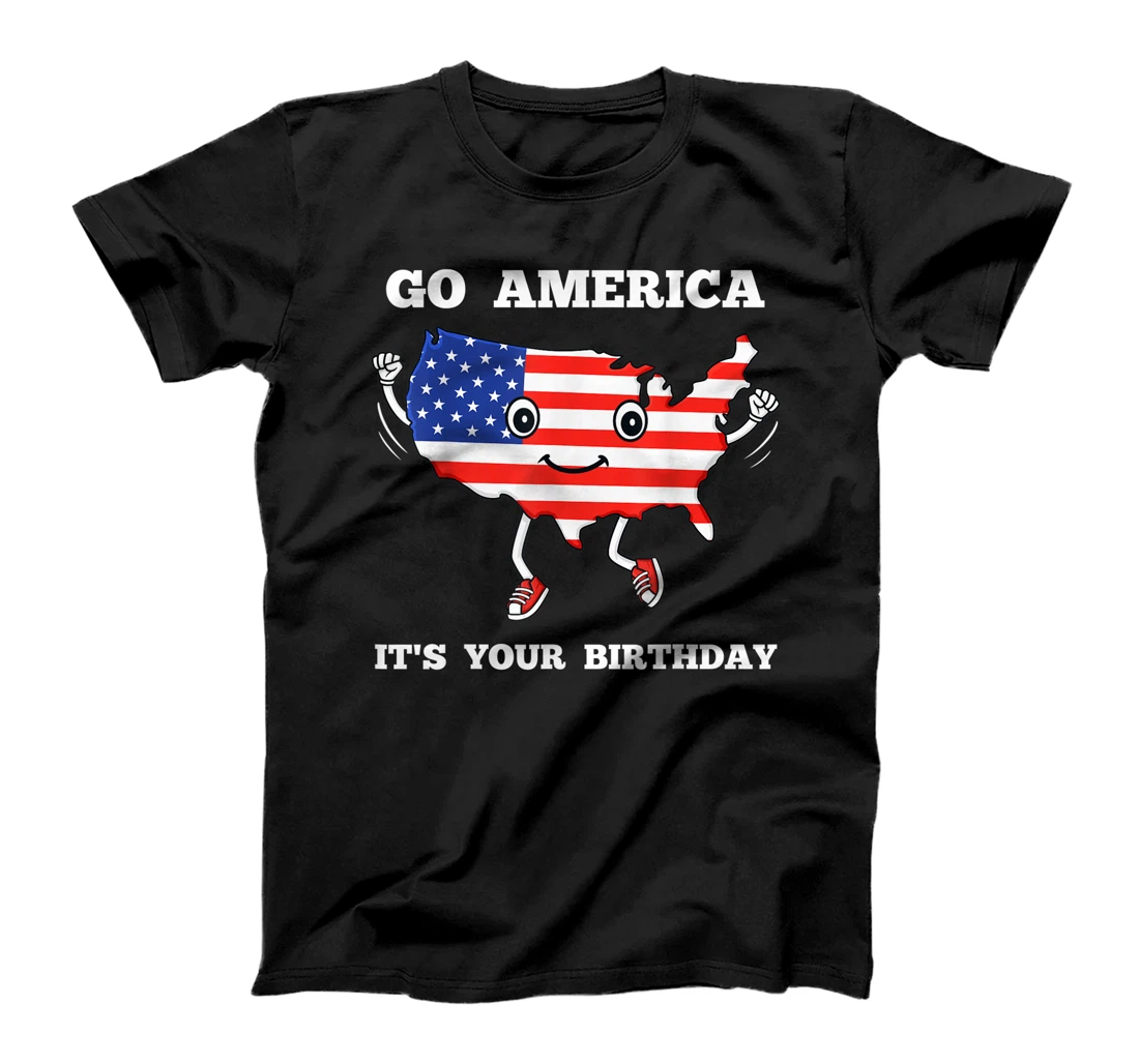 Personalized Cute 4th Of July America Patriotic Funny T-Shirt, Kid T-Shirt and Women T-Shirt
