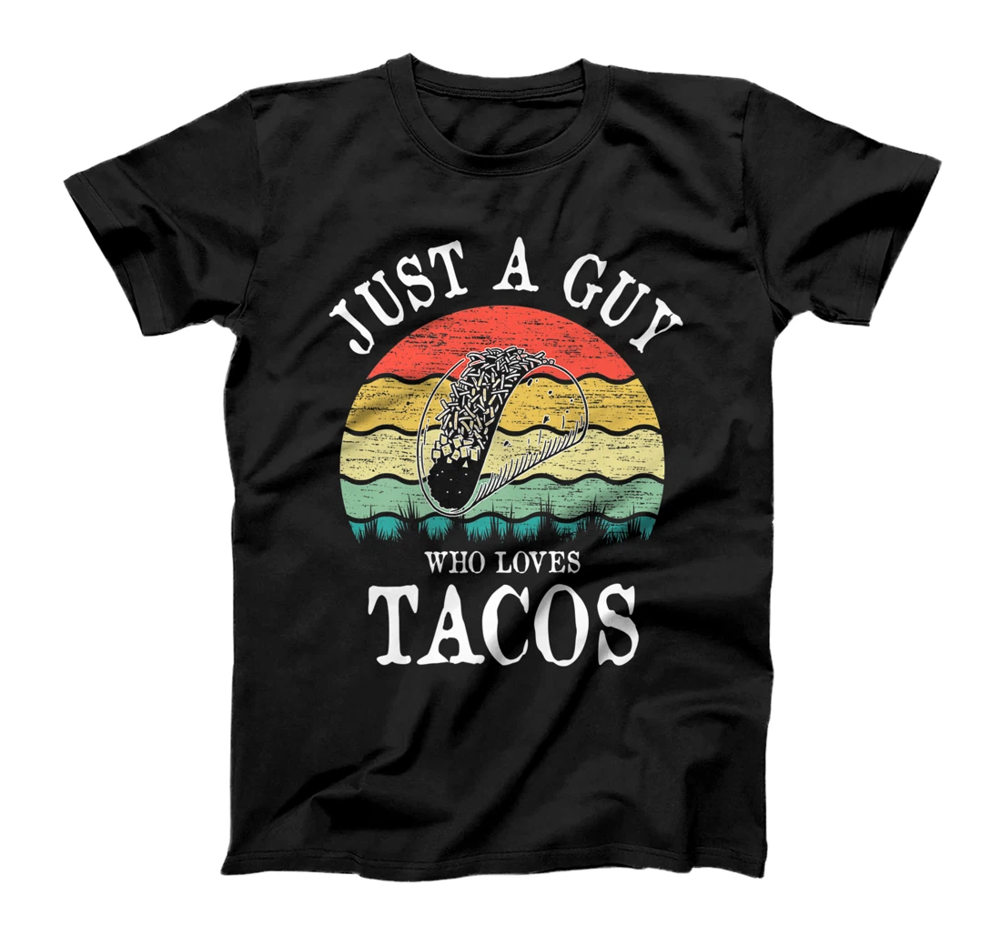 Personalized Just A Guy Who Loves Tacos Premium T-Shirt, Women T-Shirt