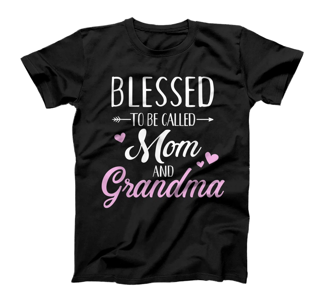 Personalized Blessed grandma T-Shirt, Women T-Shirt