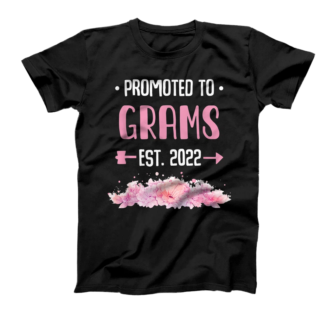 Promoted To Grams Est 2022 Pregnancy Announcement T-Shirt, Women T-Shirt