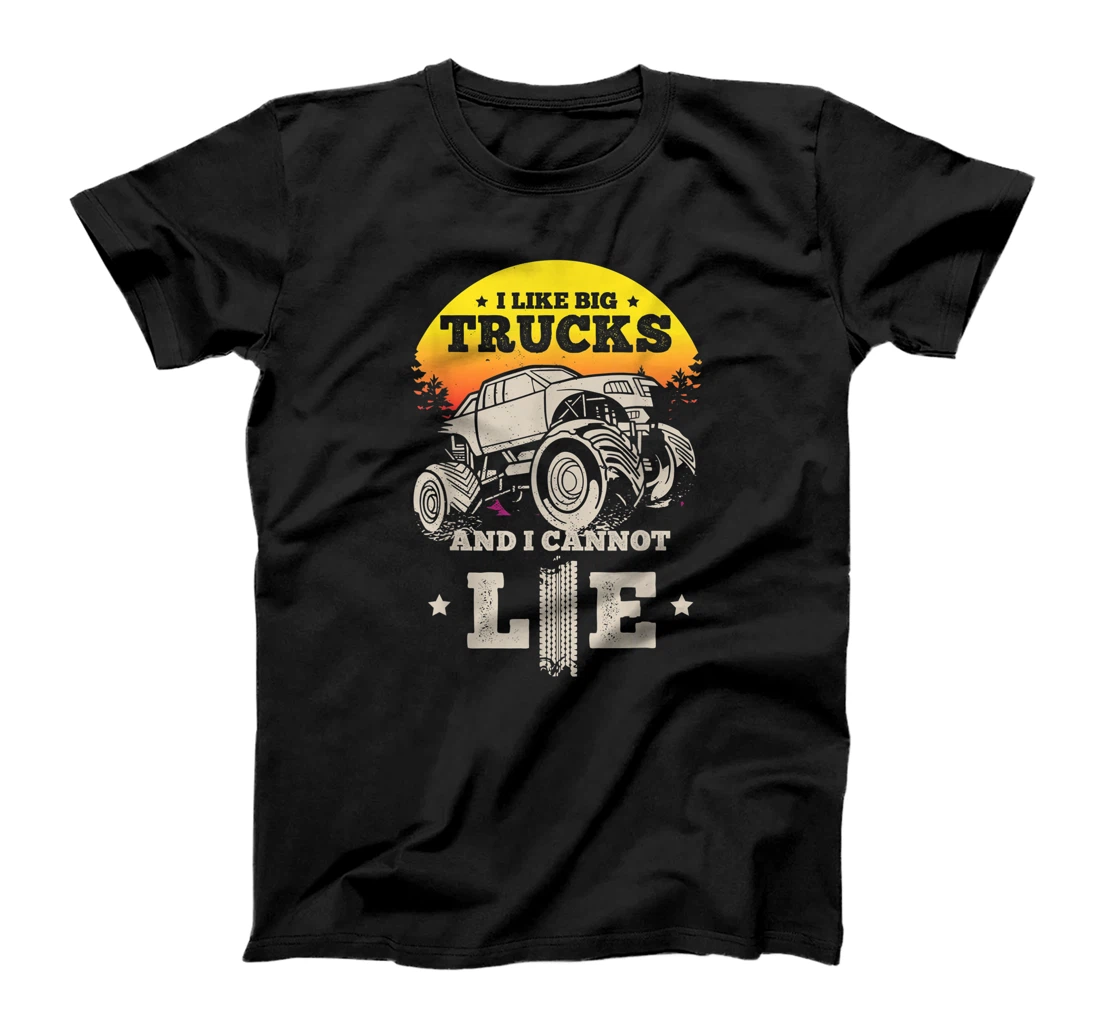 I like big trucks and I cannot lie Truck driver Trucker T-Shirt, Kid T-Shirt and Women T-Shirt