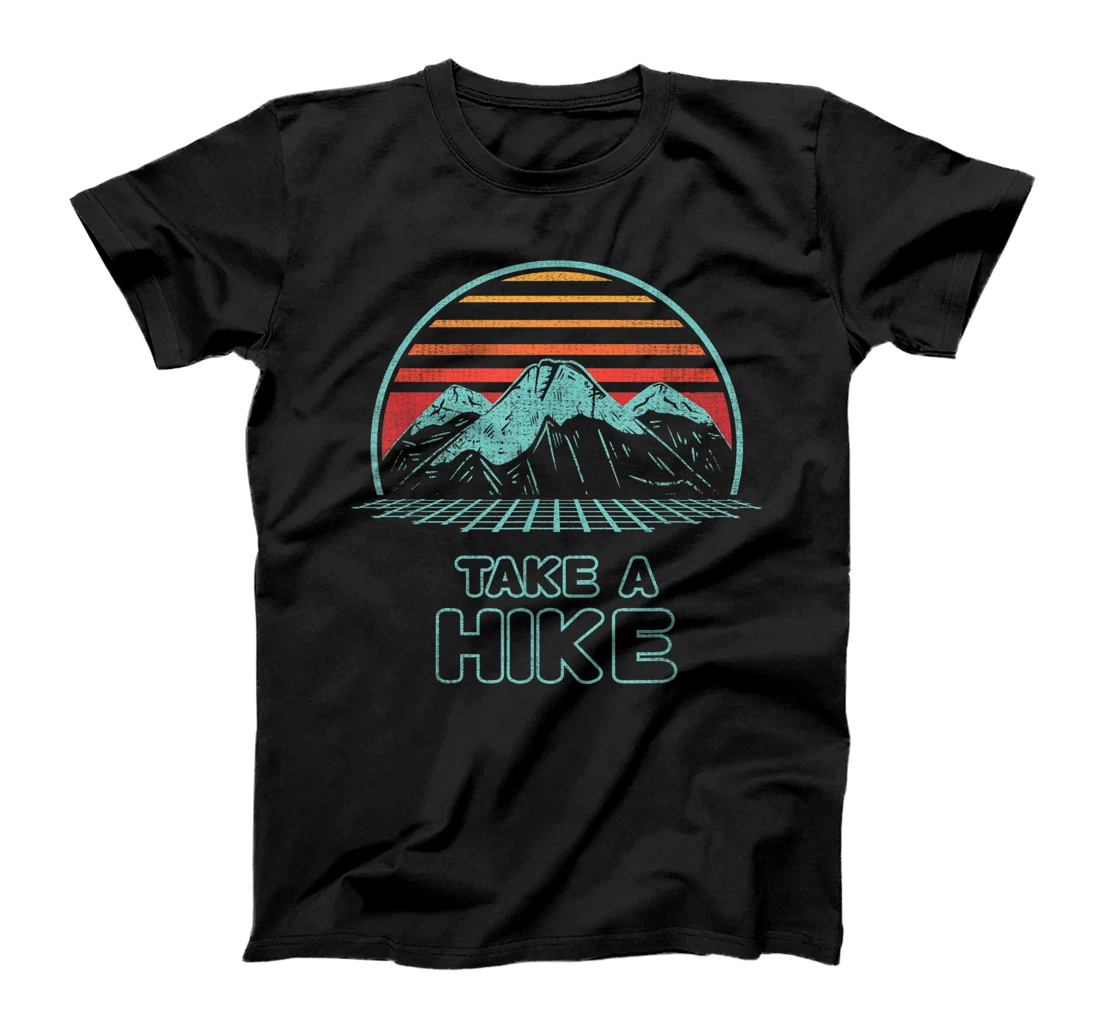 Hiking Retro 80s Style Take A Hike T-Shirt, Kid T-Shirt and Women T-Shirt