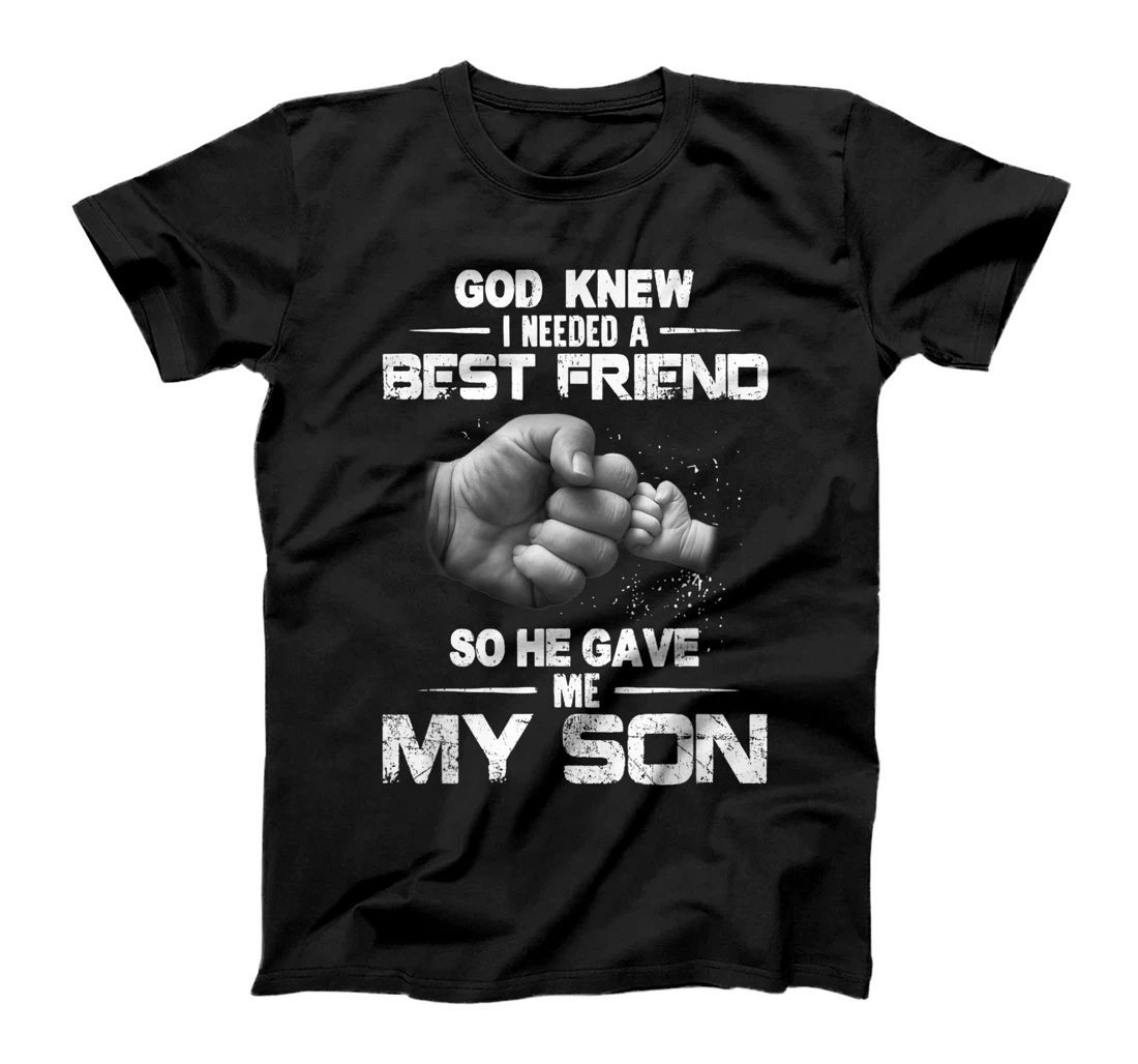 Father & Son Fist Bump Dad & Son Daddy Father’s Day T-Shirt, Women T-Shirt