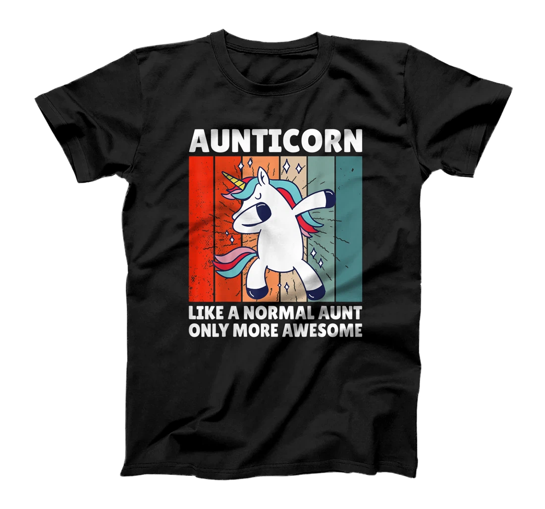 Personalized Aunticorn Like A Normal Aunt Only More Awesome | Funny Aunt T-Shirt, Women T-Shirt
