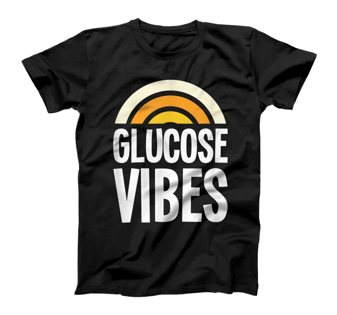 Personalized Glucose Vibes Diabetes Awareness Support Fighting Diabetic T-Shirt, Kid T-Shirt and Women T-Shirt