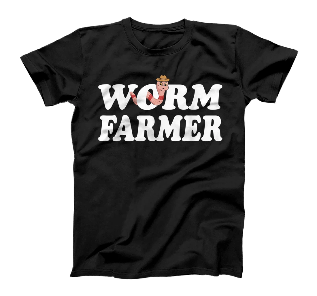 Worm Farming Vermiculture Farmer Gardener T-Shirt, Women T-Shirt