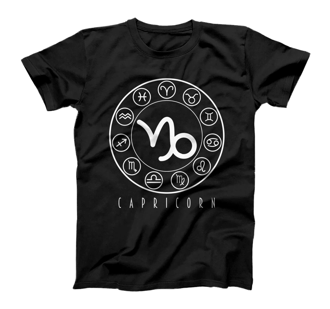 Capricorn Zodiac Sign Horoscope Symbol Astrological Signs Premium T-Shirt, Women T-Shirt