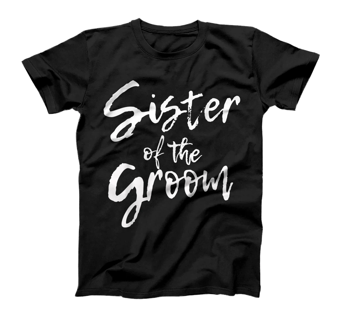 Matching Bridal Party for Family Sister of the Groom T-Shirt, Women T-Shirt