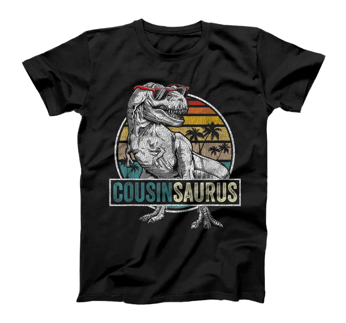 Cousinsaurus T Rex Dinosaur Cousin Saurus Family Matching T-Shirt, Women T-Shirt