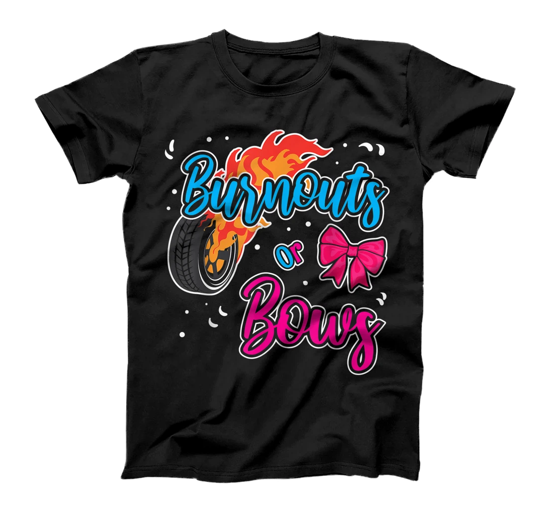 Baby Gender Reveal Burnouts or Bows T-Shirt, Kid T-Shirt and Women T-Shirt