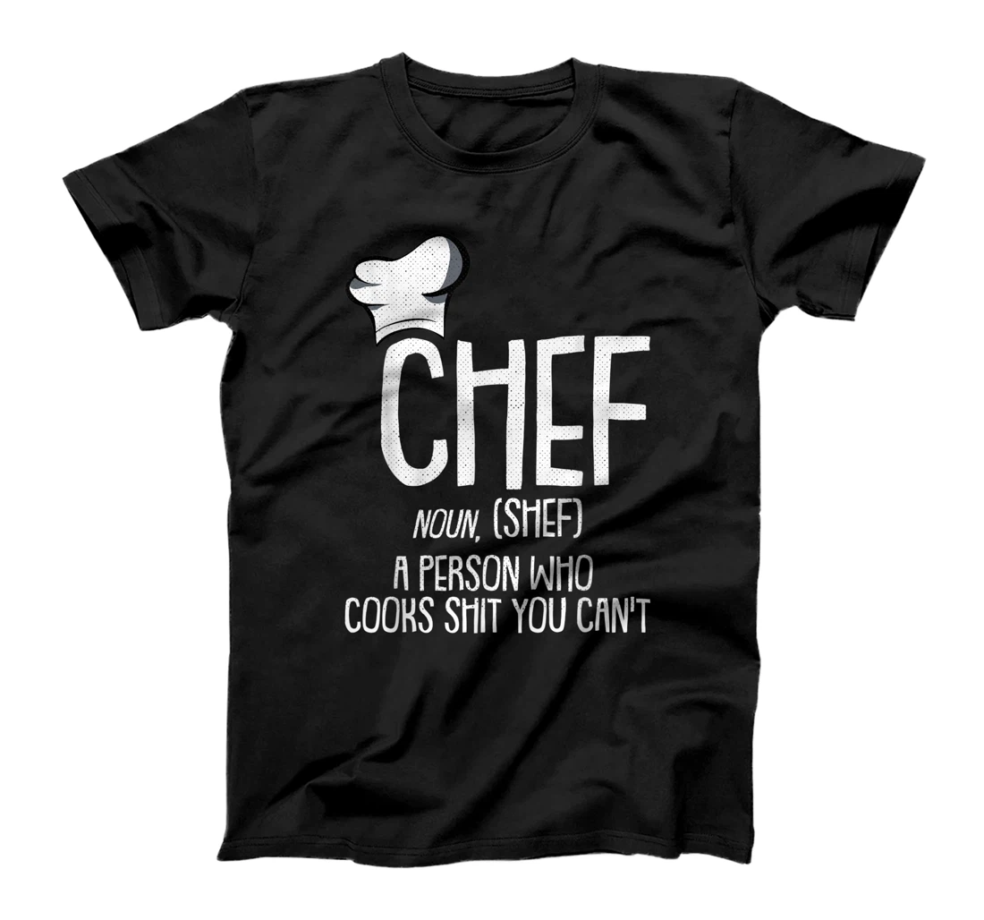 Personalized Noun Chef Funny Sous Master Head Executive Cook-ing Gift T-Shirt, Women T-Shirt