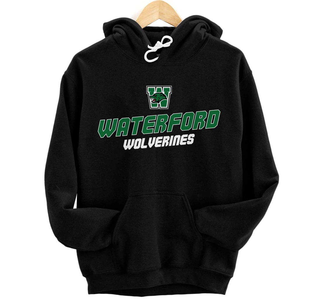 Waterford Union High School Wolverines Pullover Hoodie