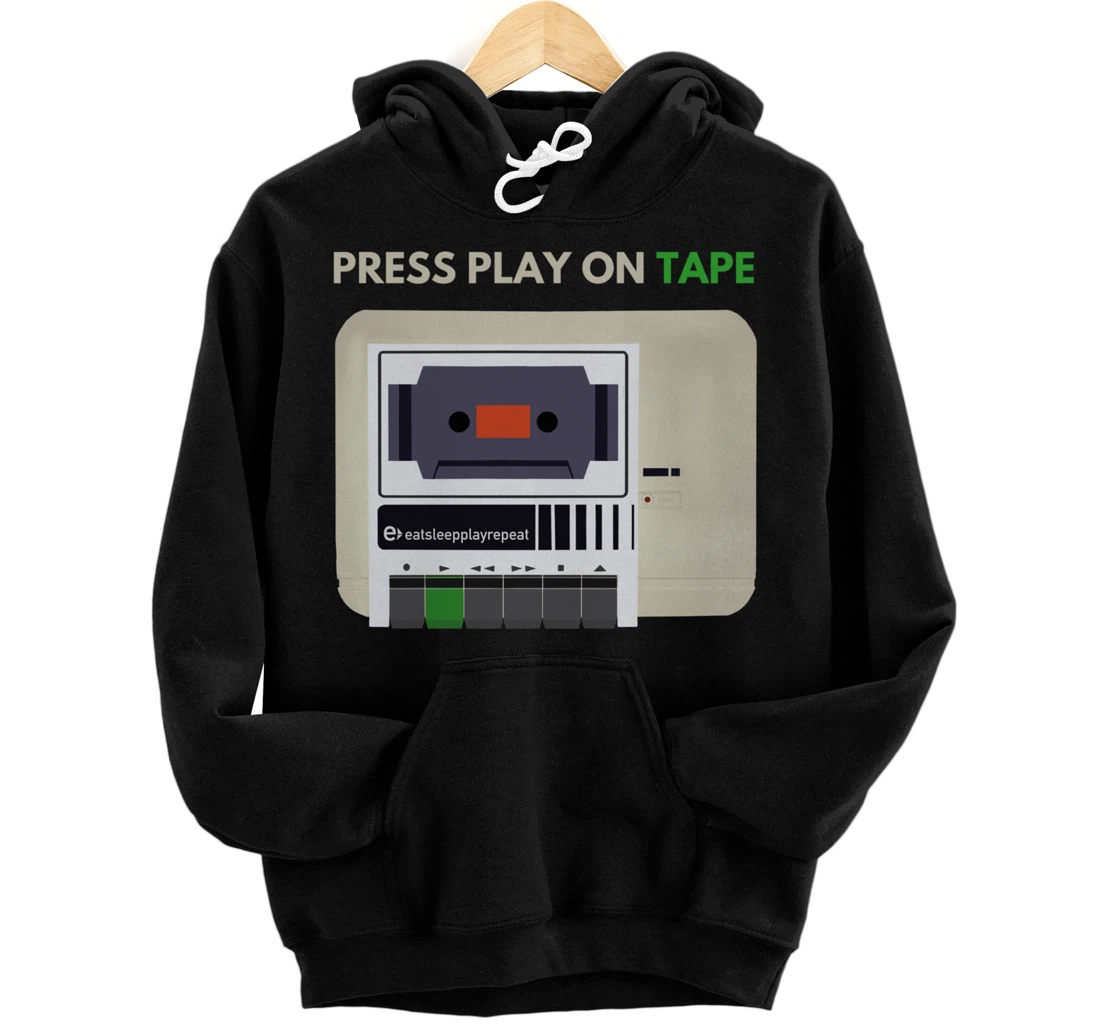 Press play on tape Pullover Hoodie