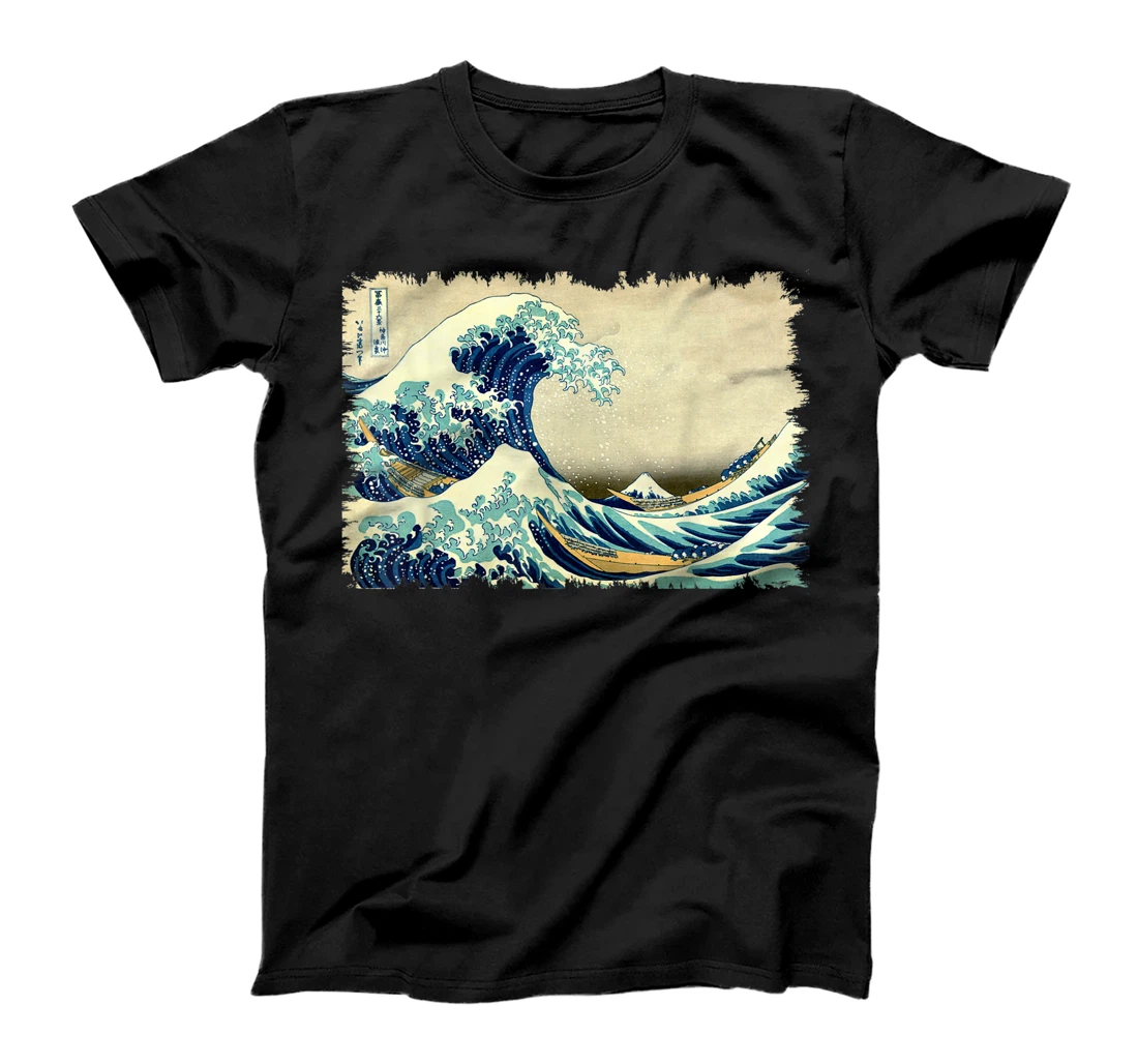 The Great Wave Katsushika Hokusai Famous Vintage Art Stylish T-Shirt, Kid T-Shirt and Women T-Shirt