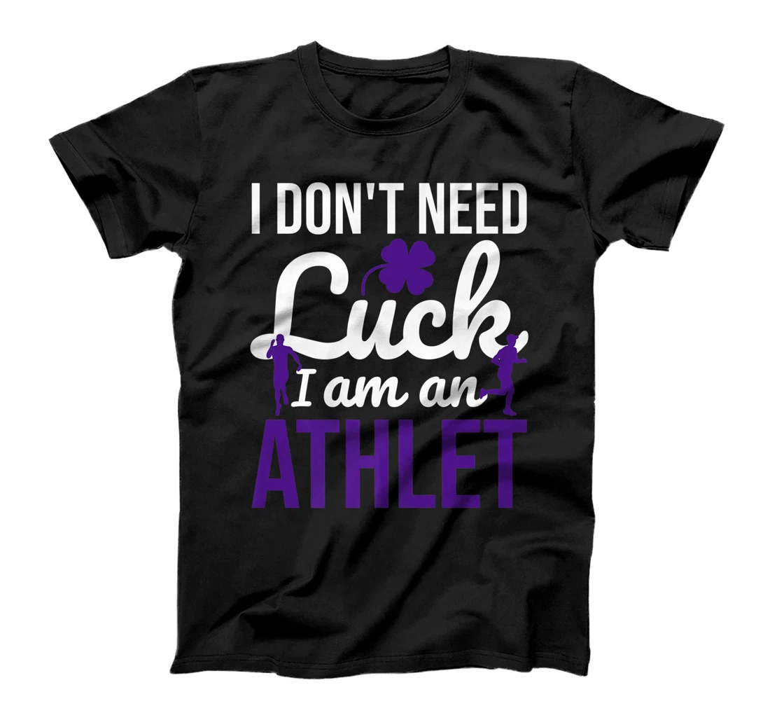 Personalized I Am A Athlet - I Don'T Need Luck Funny St. Patrick'S Premium T-Shirt, Kid T-Shirt and Women T-Shirt