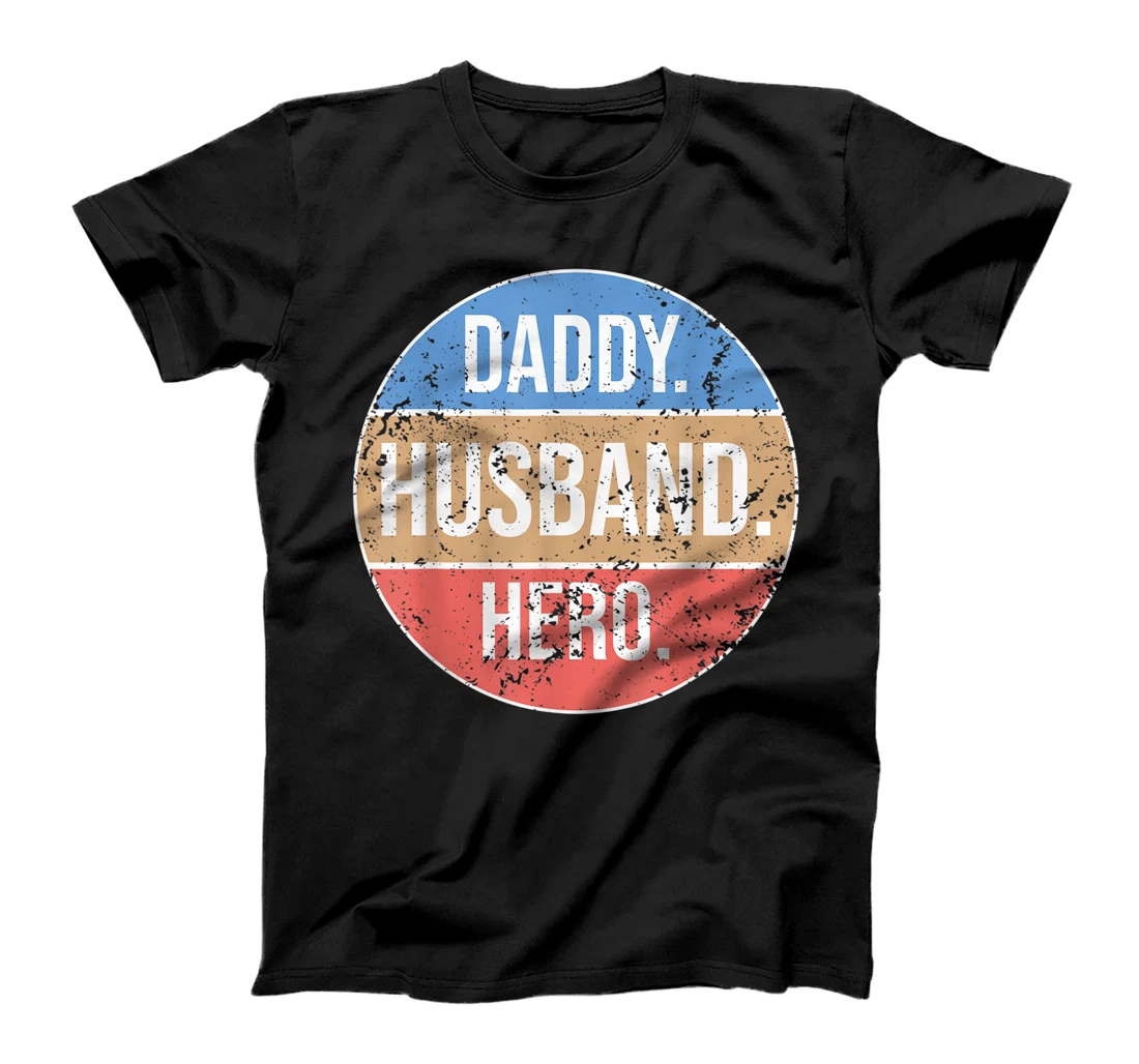 Daddy Husband Hero Vintage Father´s Day T-Shirt, Women T-Shirt