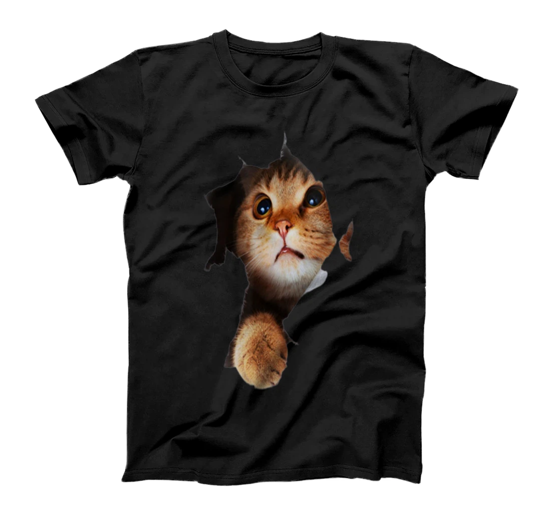 3D New Super Cute Cat Fashion T-Shirt, Women T-Shirt