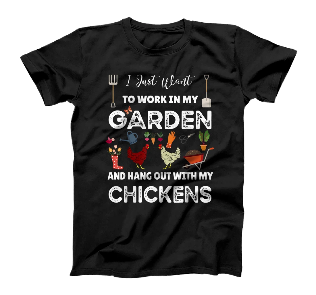 With Chickens T-Shirt, Women T-Shirt