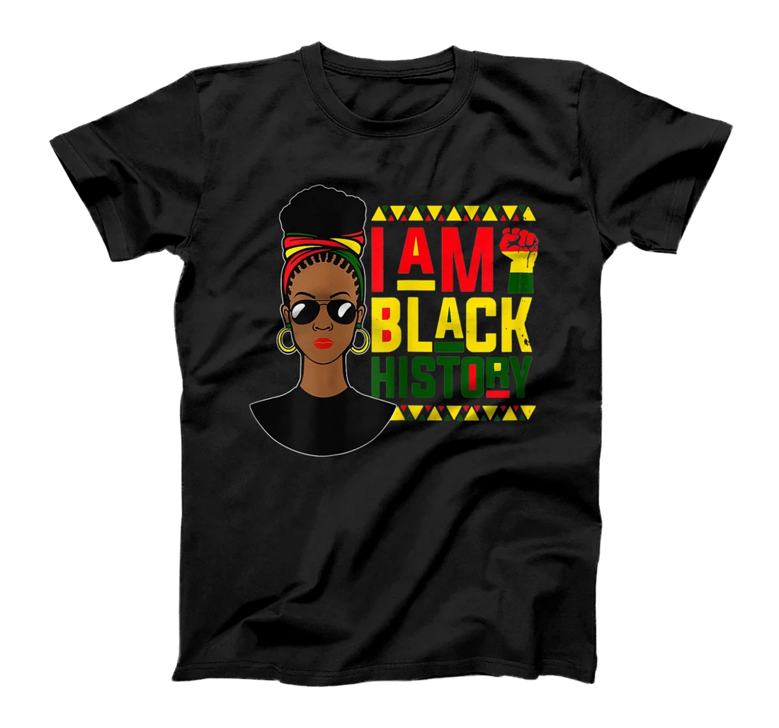 Personalized I Am Black History T-Shirt, Kid T-Shirt and Women T-Shirt